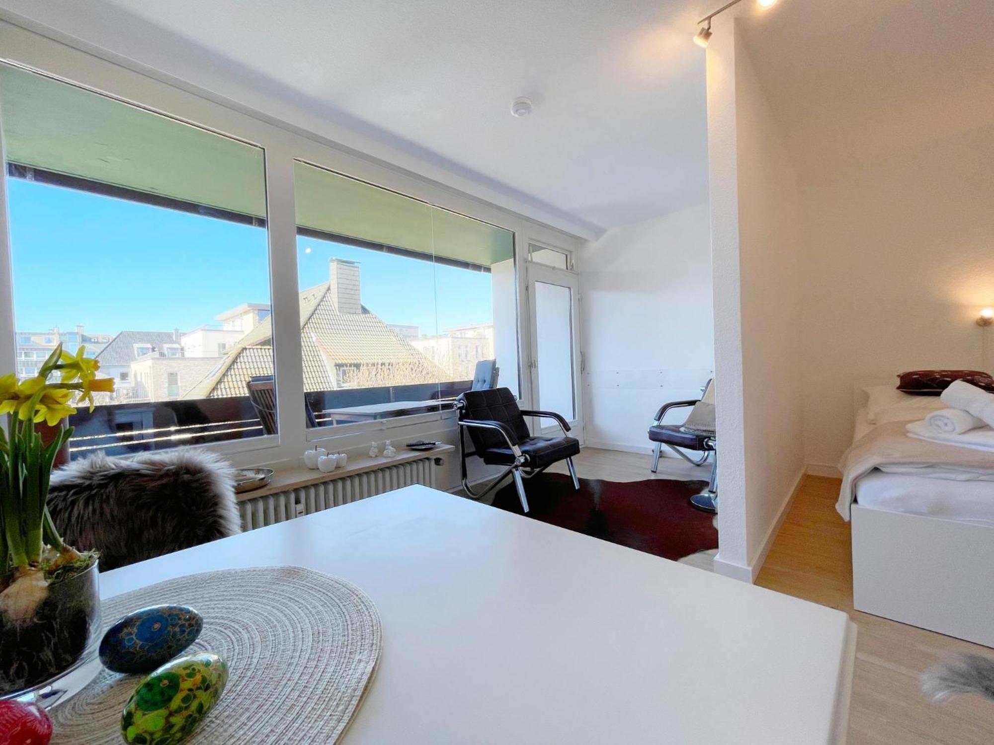 Ferienwohnung Mitten In Mit Balkon Strandläufer 2 * Westerland